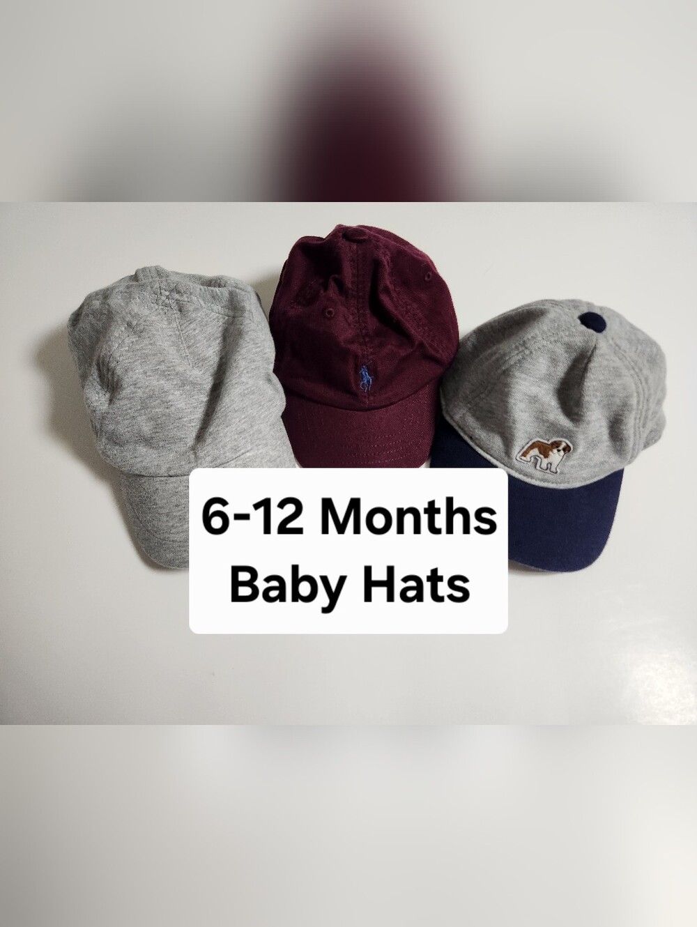 6-12 Months Polo Ralph Lauren Janie And Jack Baby Hats